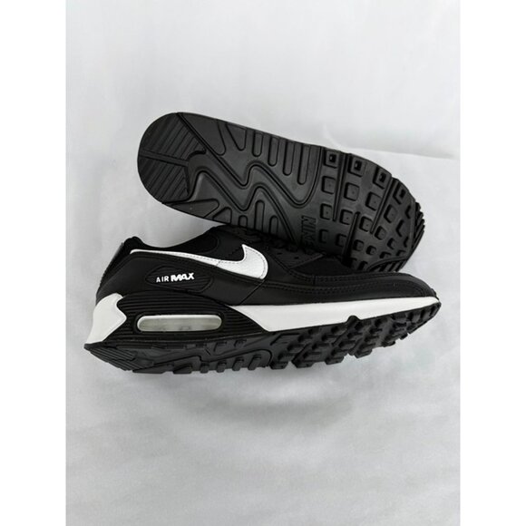 * SIZE 8.5 MEN'S NIKE AIR MAX 90 BLACK / WHITE DH8010-002 RUNNING SNEAKERS - Picture 7 of 8